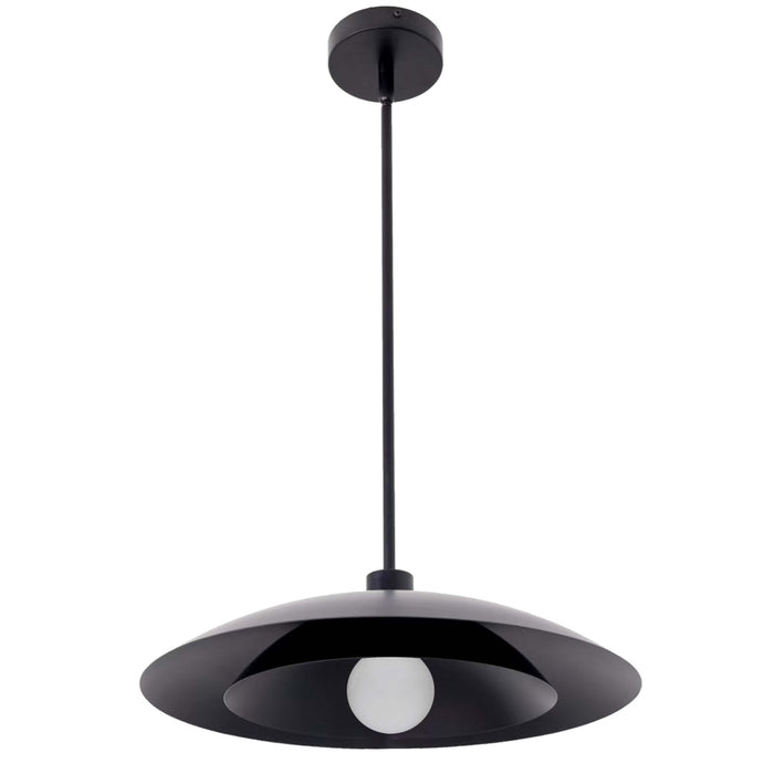 1lt Pendant, Mb W/ Mb Metal Shades | PIM-171P-MB-MB