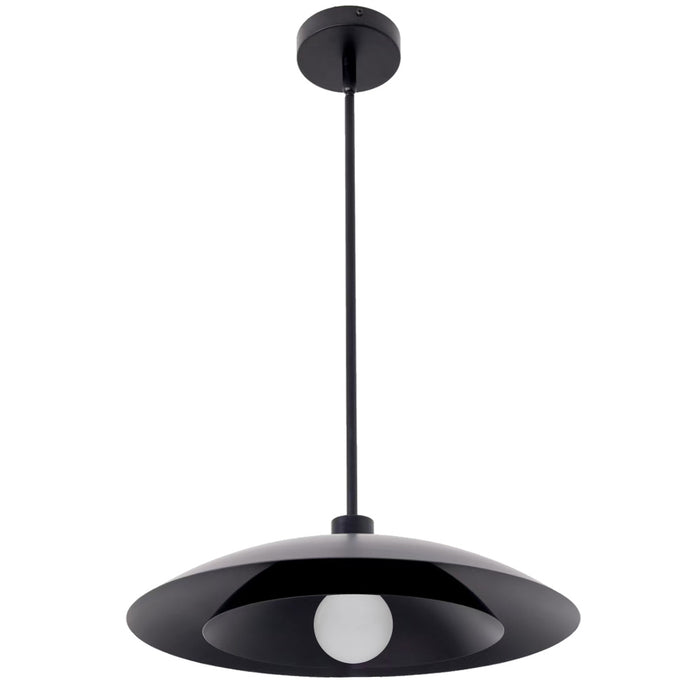 1lt Pendant, Agb W/ Mb Metal Shade | PIM-171P-MB