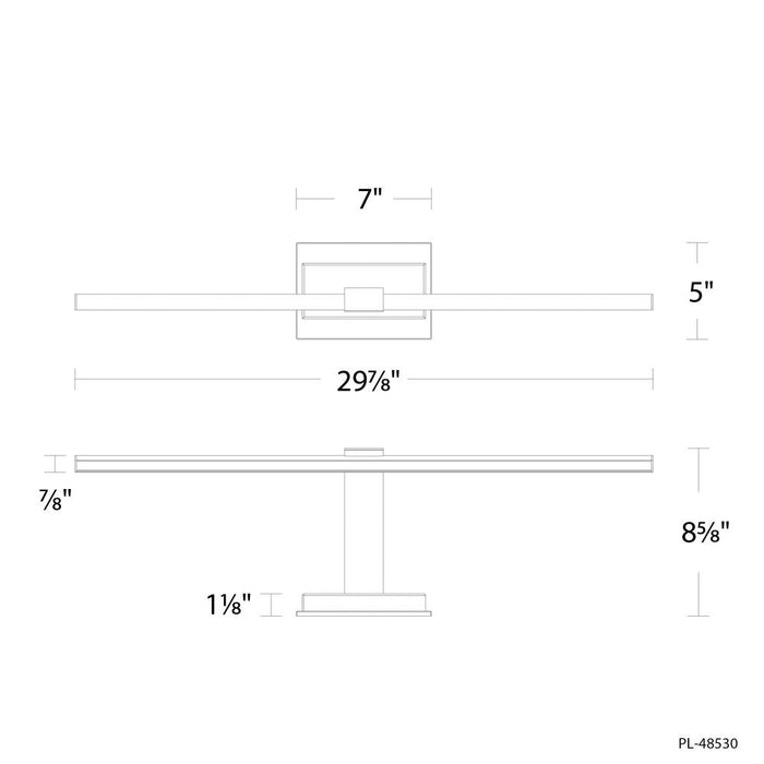 Inlet Picture Light | PL-48530-27-AB