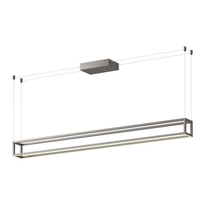 Kuzco Lighting Inc Plaza 60-in Black LED Linear Pendant