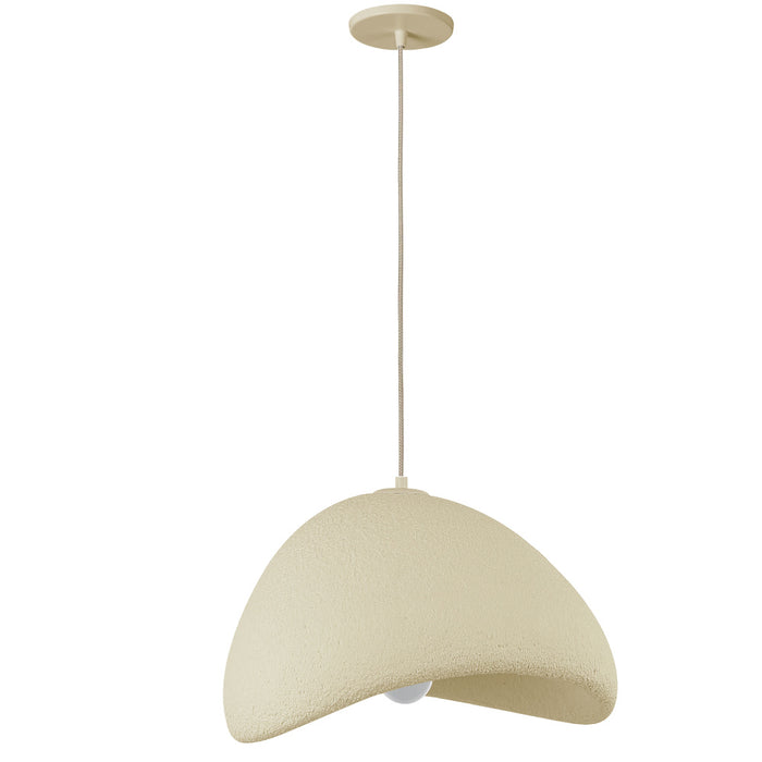 1 Light Pendant In Matte Beige | PLR-191P-MBG
