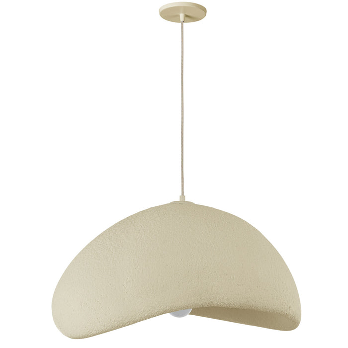 1 Light Pendant In Matte Beige | PLR-231P-MBG
