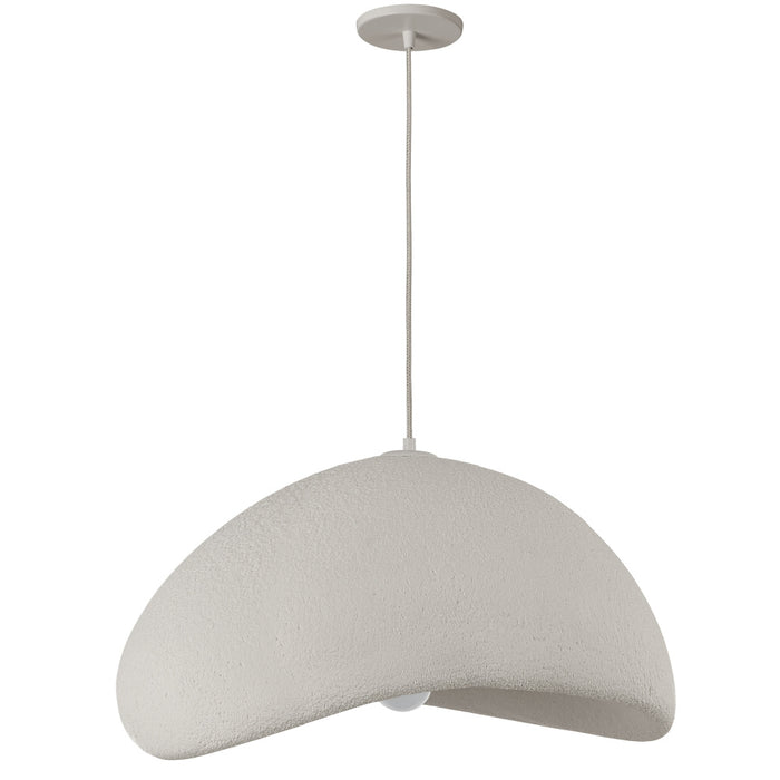 1 Light Pendant In Matte Linen | PLR-231P-MLN