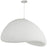 1 Light Pendant In Matte White | PLR-311P-MW