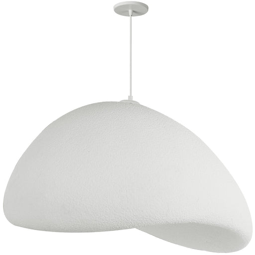 1 Light Pendant In Matte White | PLR-311P-MW