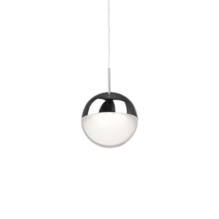 Kuzco Lighting Inc Pluto 4-in Chrome LED Pendant