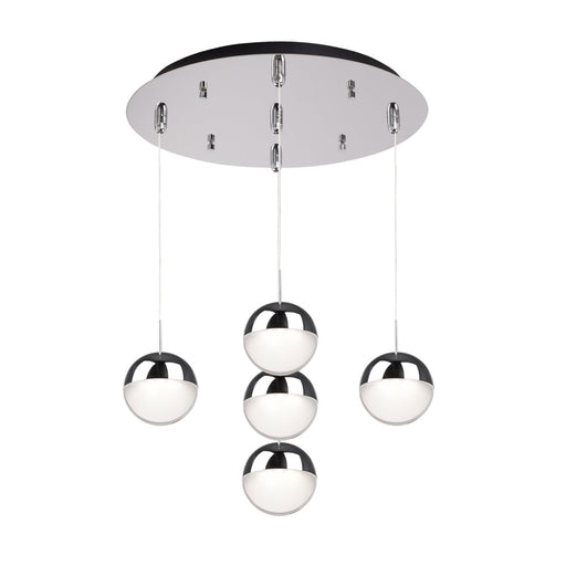 Pluto 14-in Chrome 5-light Multi Pendant | MP402801CH-05