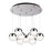 Pluto 18-in Chrome 9-light Multi Pendant | MP402801CH-09