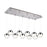 Pluto 27-in Chrome 10-light Multi Pendant | MP402801CH-10