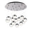Pluto 24-in Chrome 13-light Multi Pendant | MP402801CH-13
