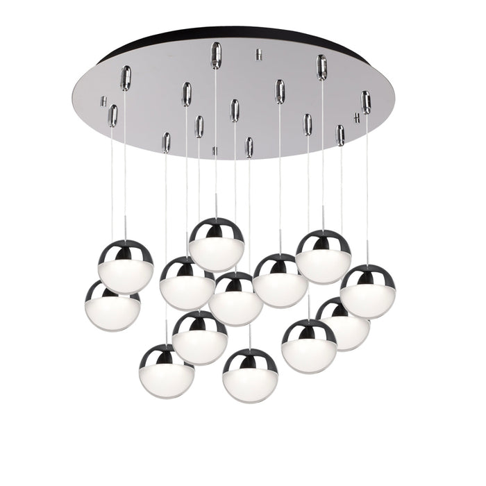 Pluto 24-in Chrome 13-light Multi Pendant | MP402801CH-13