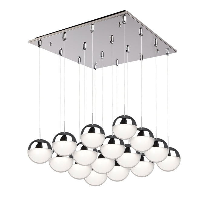 Pluto 20-in Chrome 16-light Multi Pendant | MP402801CH-16