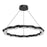 Kuzco Lighting Inc POPLAR 34" Chandelier BLACK 108W 120VAC WITH LED DRIVER 3000K 90CRI