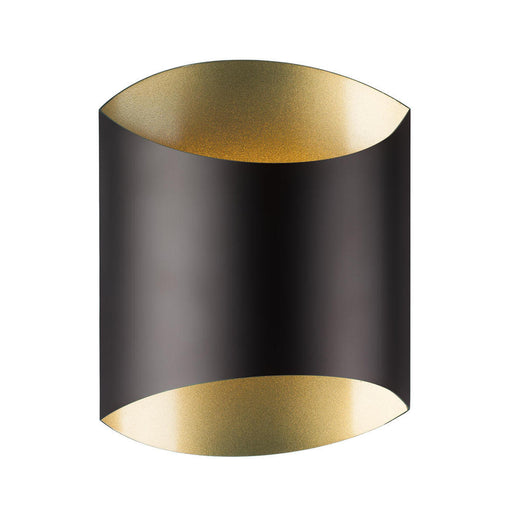 Preston 8-in Black Led Wall Sconce | 601471BK-LED