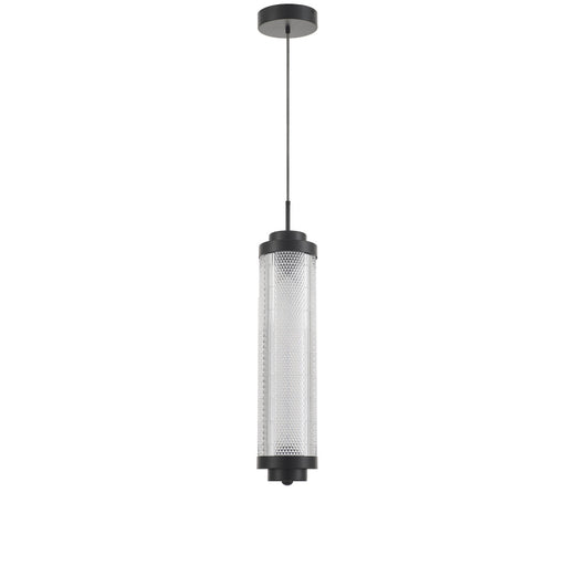 16w Pendant, Mb W/ Clr Acrylic Diffuser | PRI-1916LEDP-MB