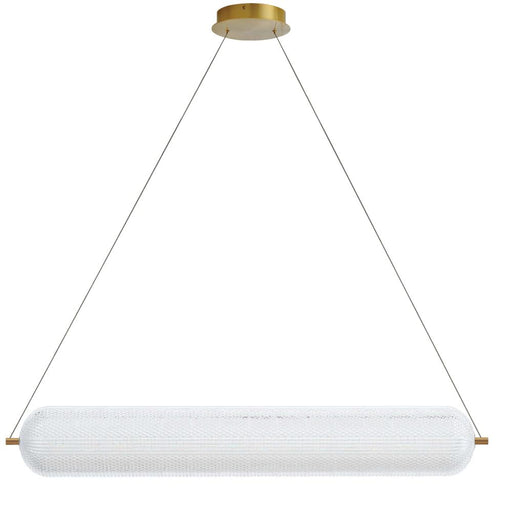 36w Horiz Pendant, Agb With Clr Acrylic Diffuser | PRI-4236LEDHP-AGB
