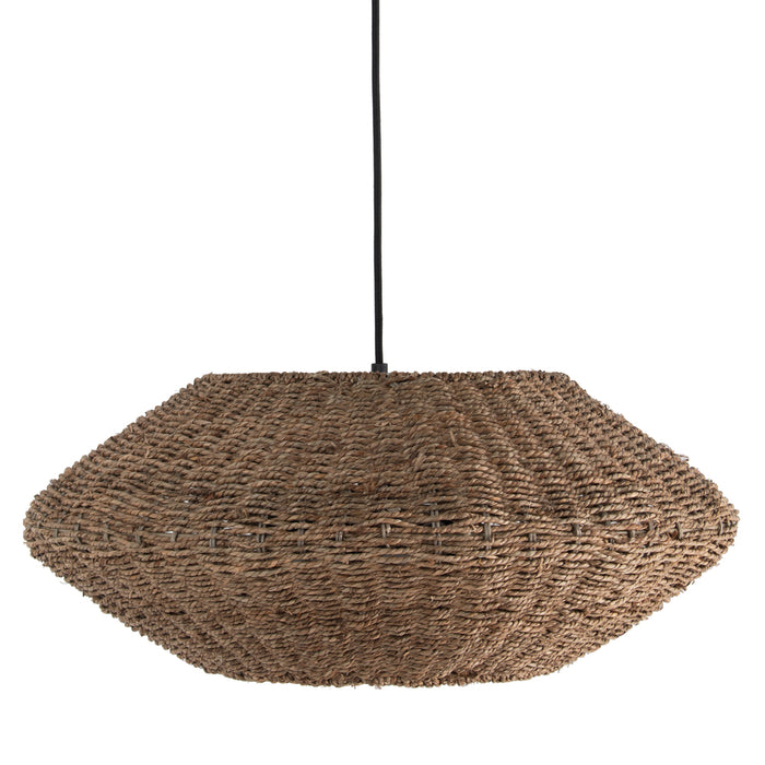  3 Light  Incandescent Pendant, Natural | PRL-243P-NAT
