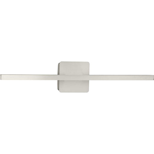 Progress Phase 5 Collection 24 in. Brushed Nickel Slim Modern 3CCT Integrated LED Linear Vanity Light