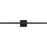 Phase 5 Collection 32 In. Black Slim Modern 3cct Integrated Led Linear Vanity Light | P300450-31M-CS