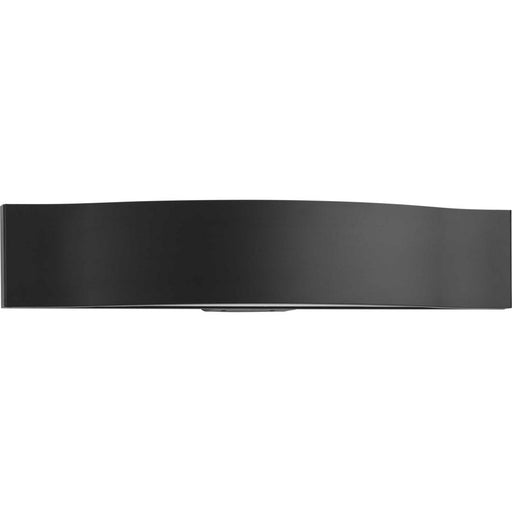 Progress Curvity LED Collection 24 in. Black Modern 3CCT Integrated LED Linear Vanity Light