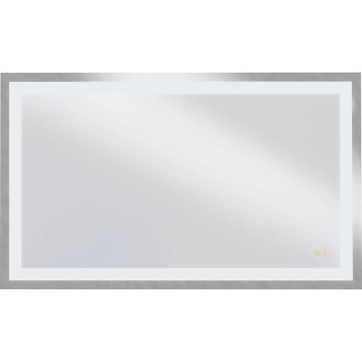 Progress Captarent Collection 60 in. x 36 in. Rectangular Illuminated Integrated LED White Color