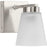 Tanner Collection One-light Brushed Nickel Transitional Vanity Light | P300499-009