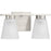 Progress Tanner Collection Two-Light Brushed Nickel Transitional Vanity Light