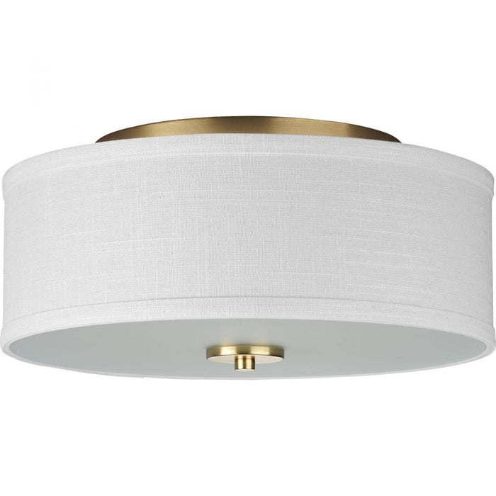 Progress P350130-012 2-60W MED Flush Mount