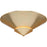 Progress Pinellas Collection 25 in. Four-Light Soft Gold Contemporary Flush Mount