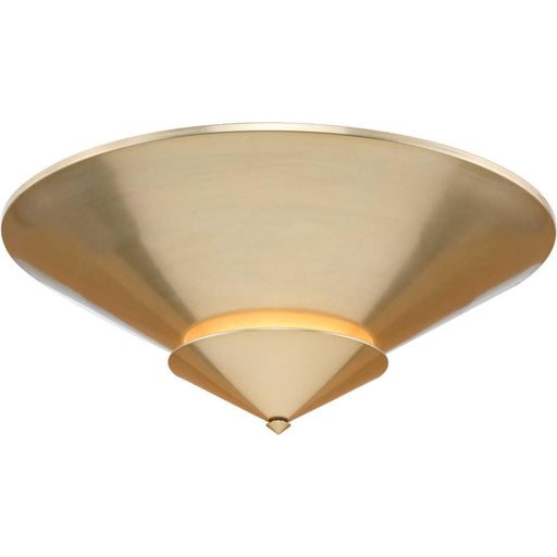 Progress Pinellas Collection 25 in. Four-Light Soft Gold Contemporary Flush Mount