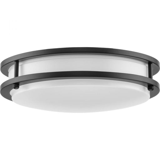 Progress Abide Collection 5-CCT Integrated LED Matte Black Contemporary 10.24" Small Flush Mount Light