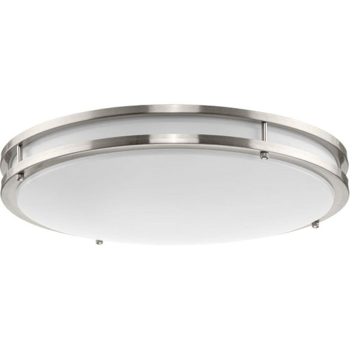 Progress Abide Collection 5-CCT Integrated LED Brushed Nickel Contemporary 17.7" Large Flush Mount Light