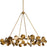 Progress Laurel Collection Eight-Light Gold Ombre Transitional Chandelier