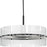 Progress Seville Collection Six-Light Matte Black Contemporary Chandelier