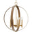 Progress Allegheny Collection Five-Light Soft Gold Rustic Modern Pendant