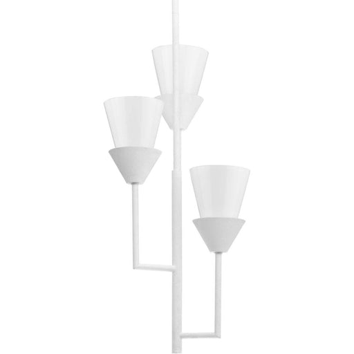 Progress Pinellas Collection Three-Light White Plaster Contemporary Pendant
