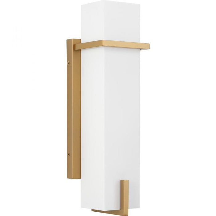 Progress Antrim Collection One-Light Soft Gold Modern Medium Outdoor Wall Lantern