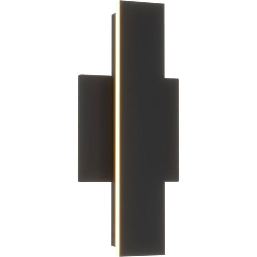 Progress Z-2040 Collection LED Matte Black Contemporary Small Outdoor Wall Light