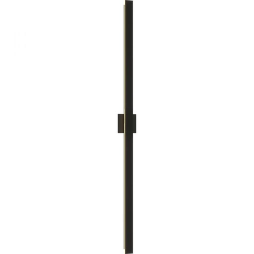 Progress Z-2040 Collection LED Matte Black Contemporary Extra Large Outdoor Wall Light