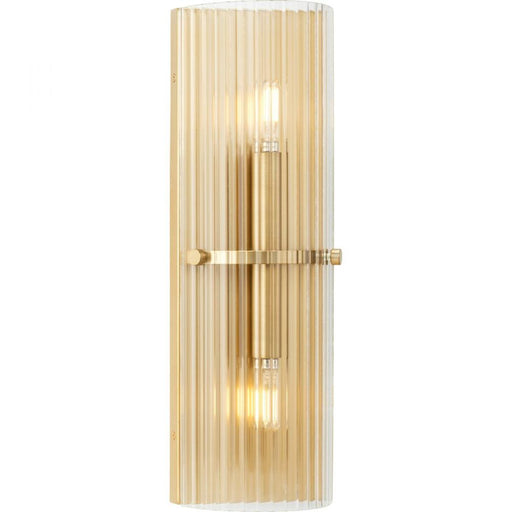 Progress Seville Collection Two-Light Soft Gold Contemporary Wall Sconce