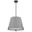4 Lt Incandescent Pendant, Mb W/ Gry Fabric Shade | PST-184P-MB-GRY