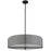 Dainolite 4 Lights Incandescent Pendant, MB w/ GRY Shade