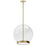 15w Pendant, Agb W/ Clr Glass | PTS-1215LEDP-AGB