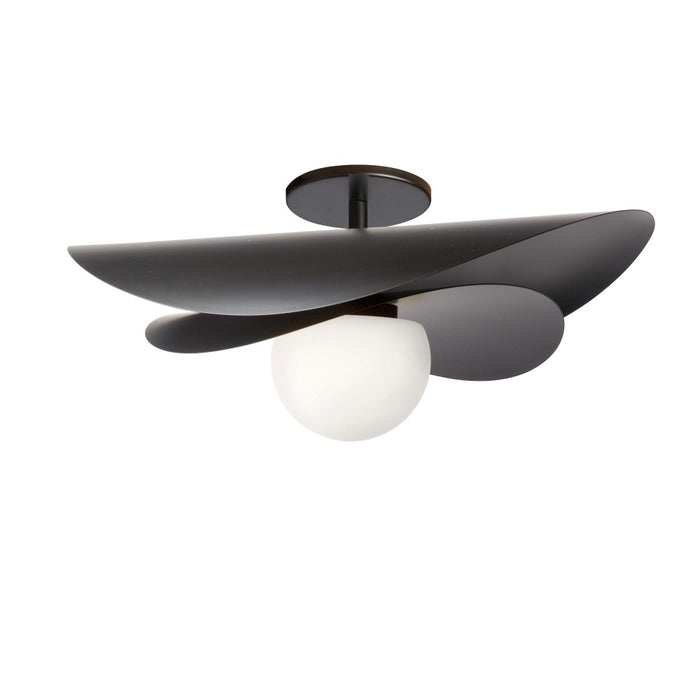 12w Semi- Flush Mount, Mb | PVN-2012LEDSF-MB