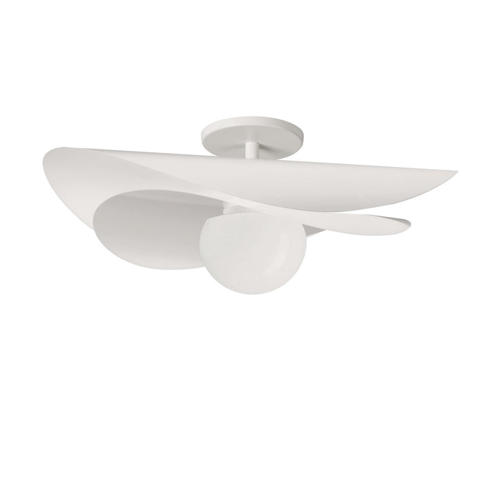 12w Semi- Flush Mount, Mw | PVN-2012LEDSF-MW