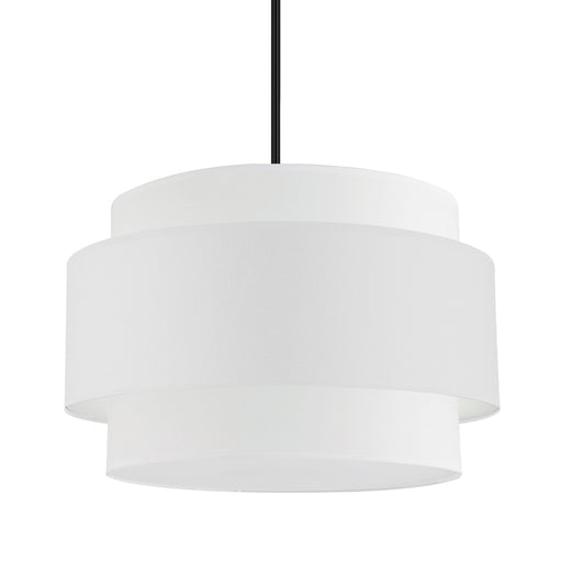  4 Light  Incandescent Chandelier, Mb W/ Wh Shade | PYA-224C-MB-WH