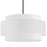  4 Light  Incandescent Chandelier, Mb W/ Wh Shade | PYA-304C-MB-WH