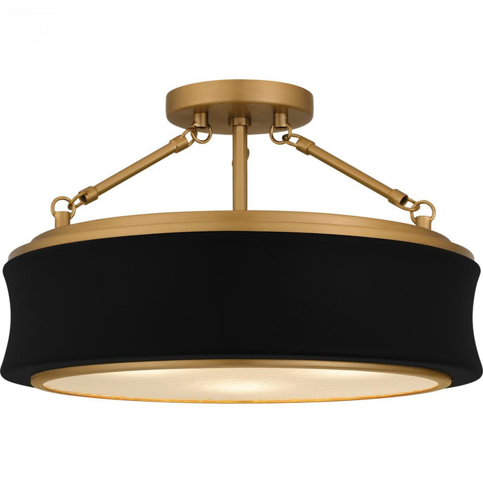 Quoizel Semi-flush Mount | QSF6801MBK