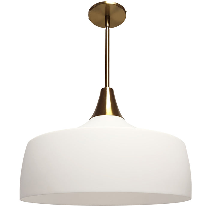1lt Pendant, Agb W/ Opal Glass | RAC-161P-AGB