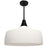 1lt Pendant, Mb W/ Opal Glass | RAC-161P-MB
